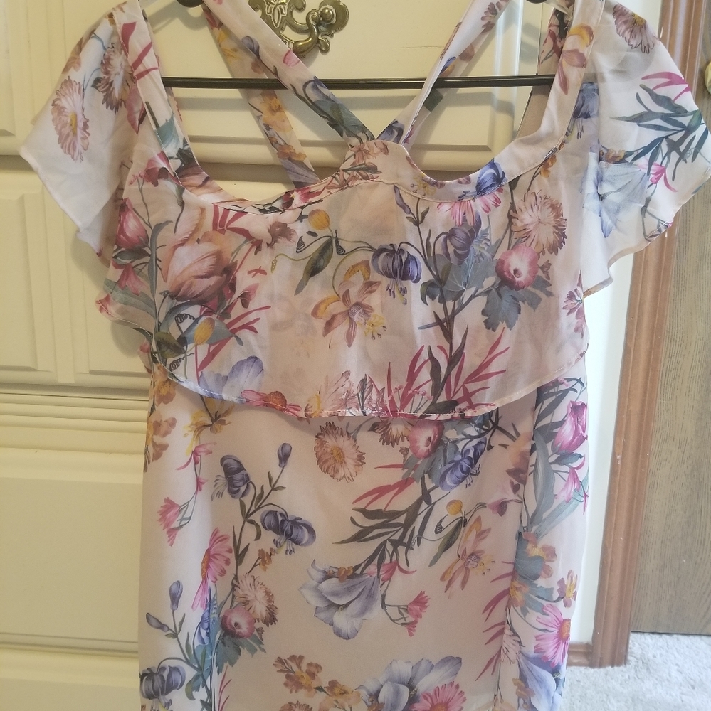 New York & Company Off the Shoulder Blouse